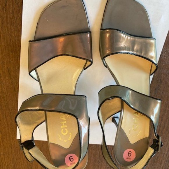 Chanel Vintage Open Toe Stilettos